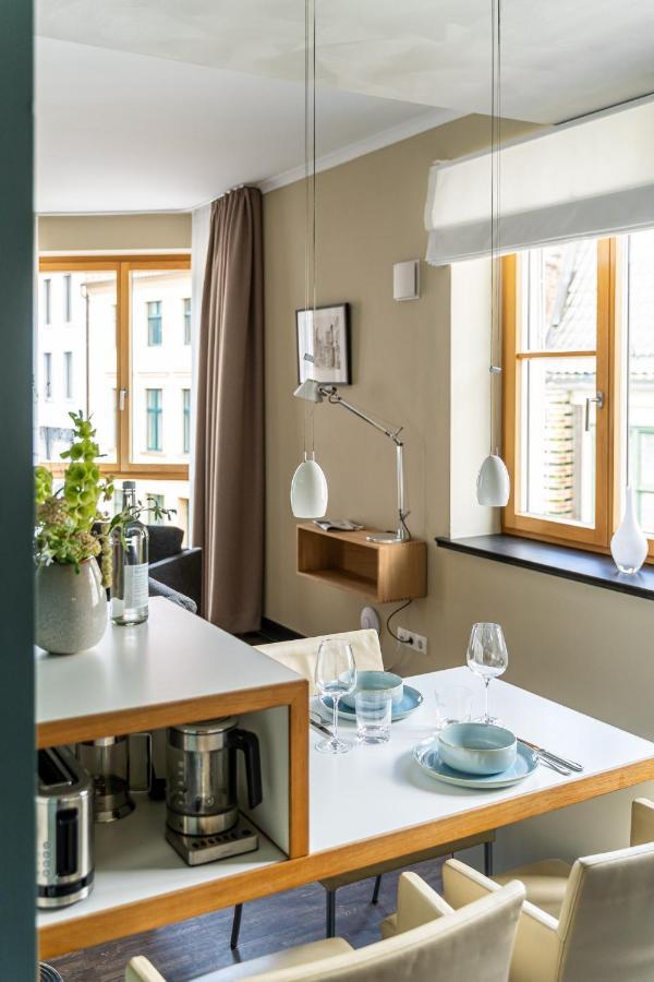 The Green Rostock Apartment Hotel Exterior foto
