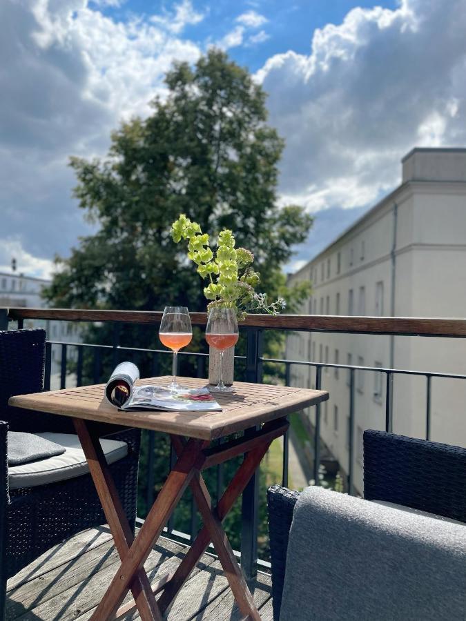 The Green Rostock Apartment Hotel Exterior foto