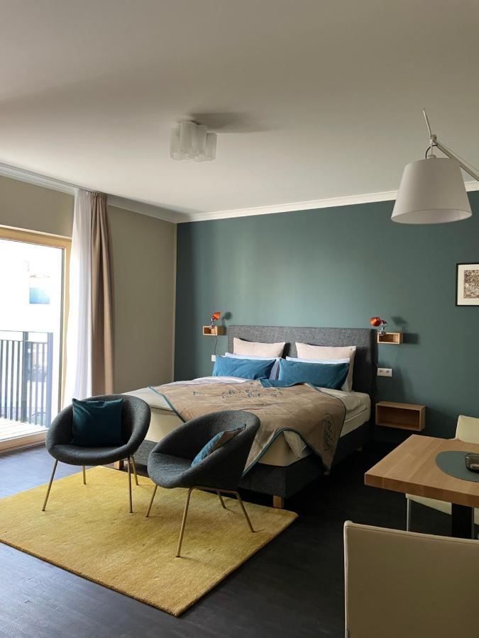 The Green Rostock Apartment Hotel Exterior foto