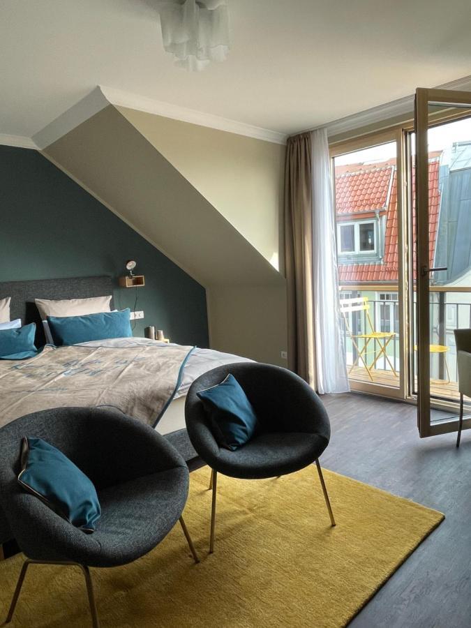 The Green Rostock Apartment Hotel Exterior foto