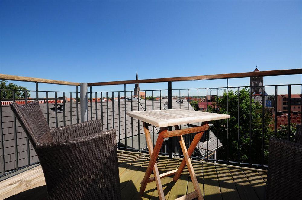 The Green Rostock Apartment Hotel Exterior foto