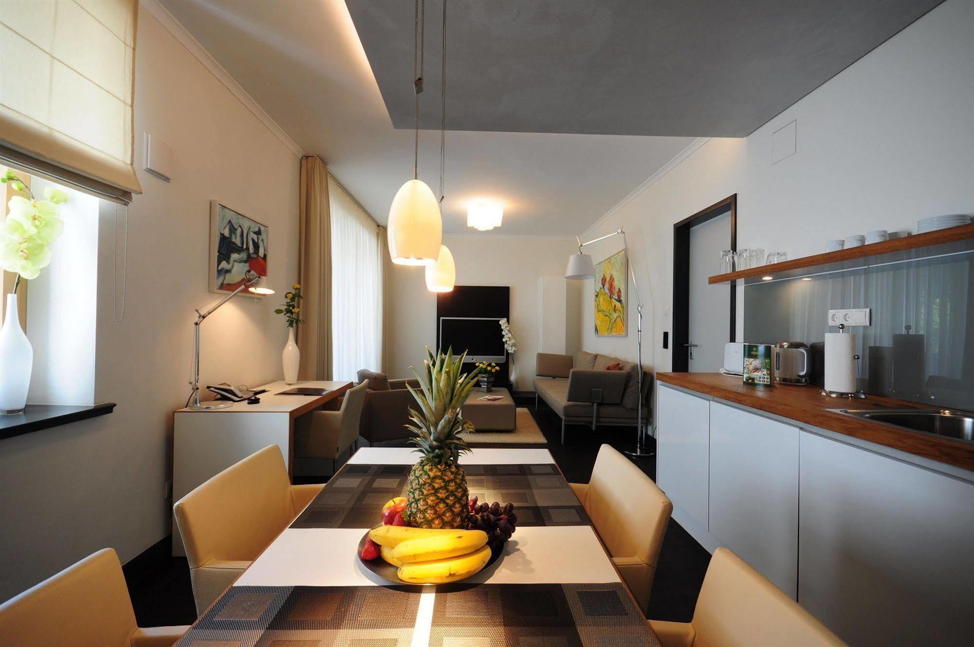 The Green Rostock Apartment Hotel Exterior foto